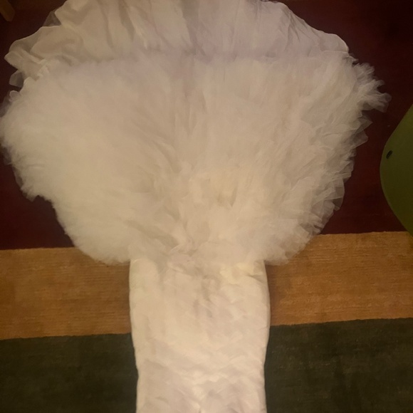 Galina Signature braided woven sculpted bodice mermaid wedding gown - Picture 6 of 8